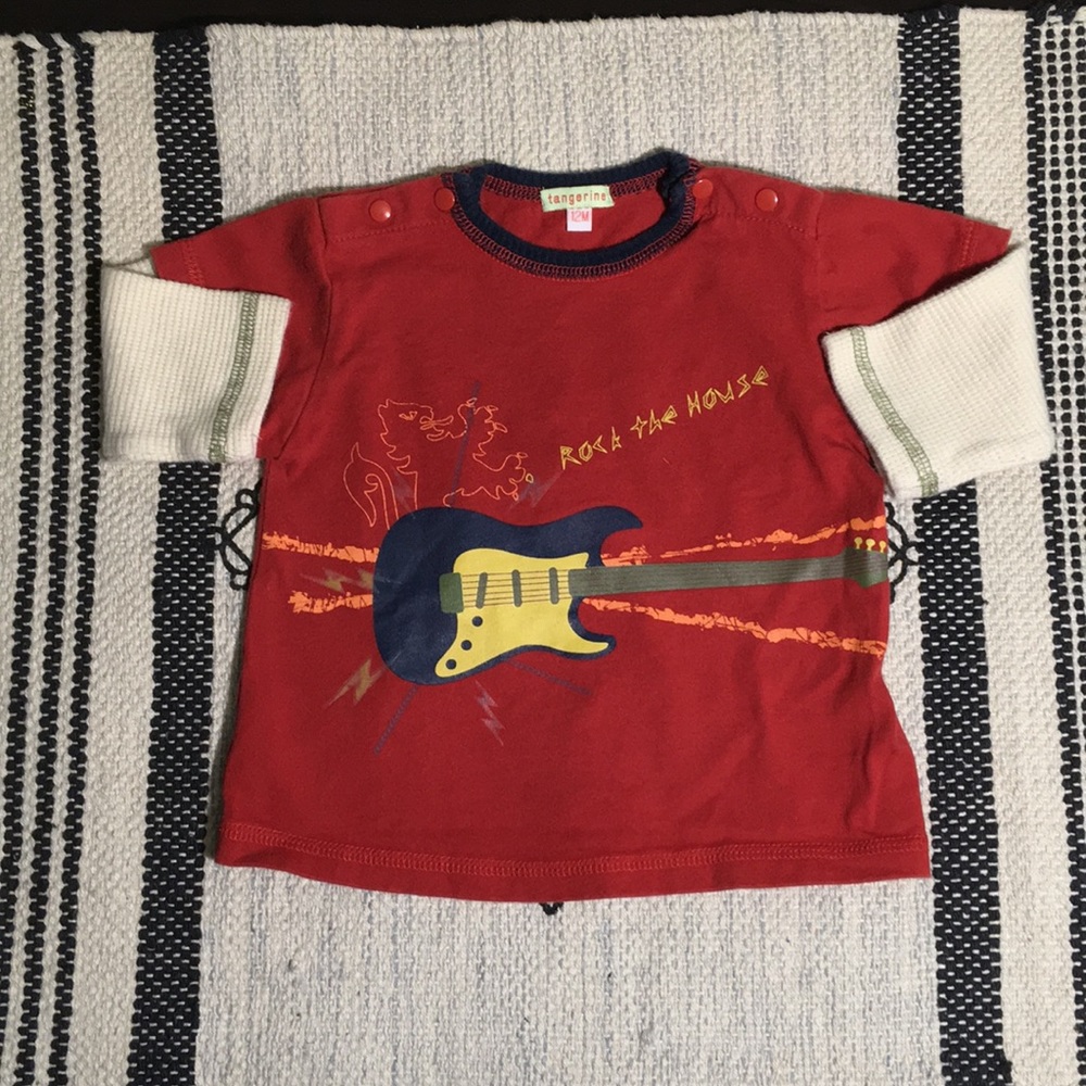 Kids rock the house long sleeve T-shirt